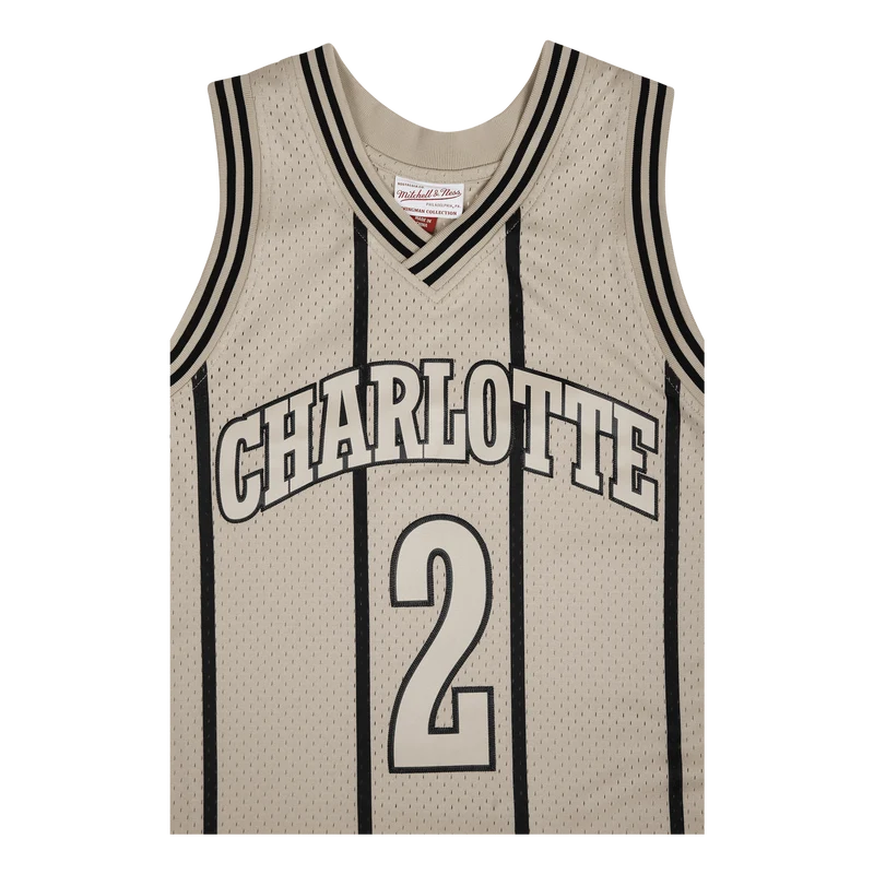 Hornets Khaki Swingman Jersey