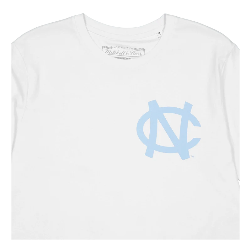 Large Left Chest Logo Tee White