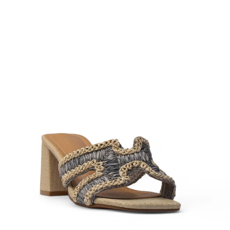 Europeon Union Women Blue Magdool Heels #4021