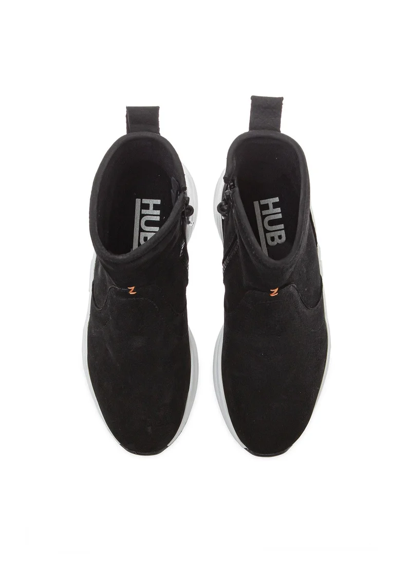 Rock High N42 Nubuck/Terry blk/offwhite