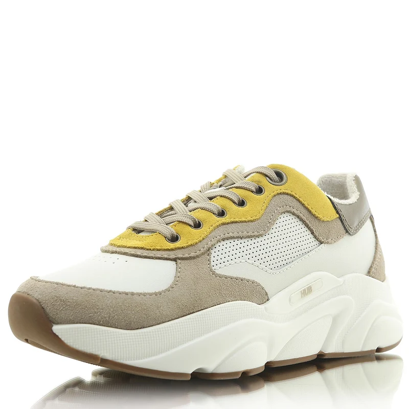 Rock L66 leather/suede leather off white