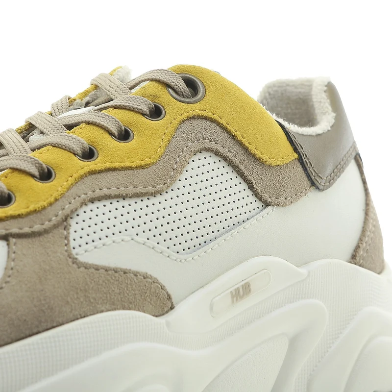 Rock L66 leather/suede leather off white
