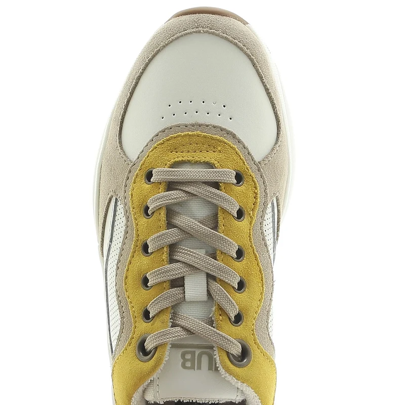 Rock L66 leather/suede leather off white