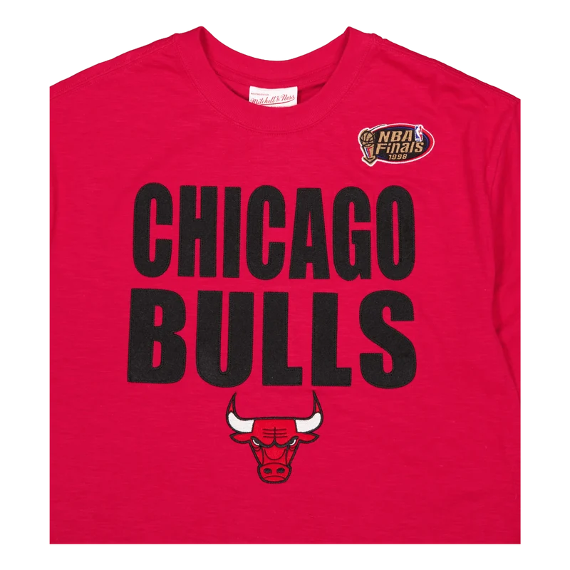 Bulls Legendary Slub S/s Tee Scarlet Red