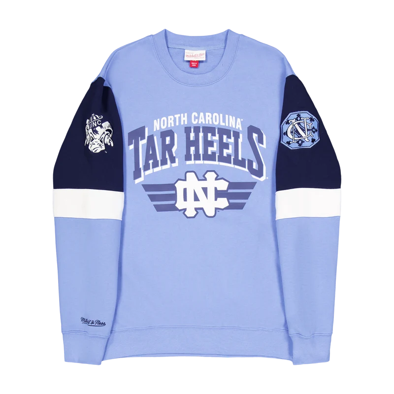 Unc All Over Crew 3.0 Light Blue