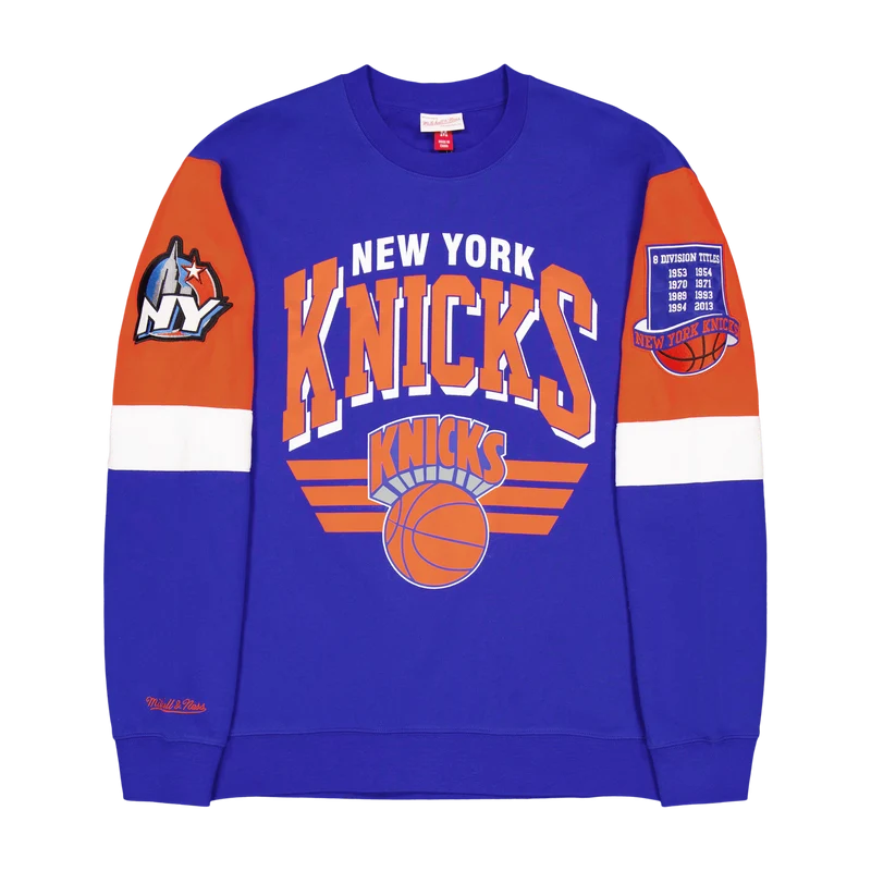 Knicks All Over Crew 3.0 Royal