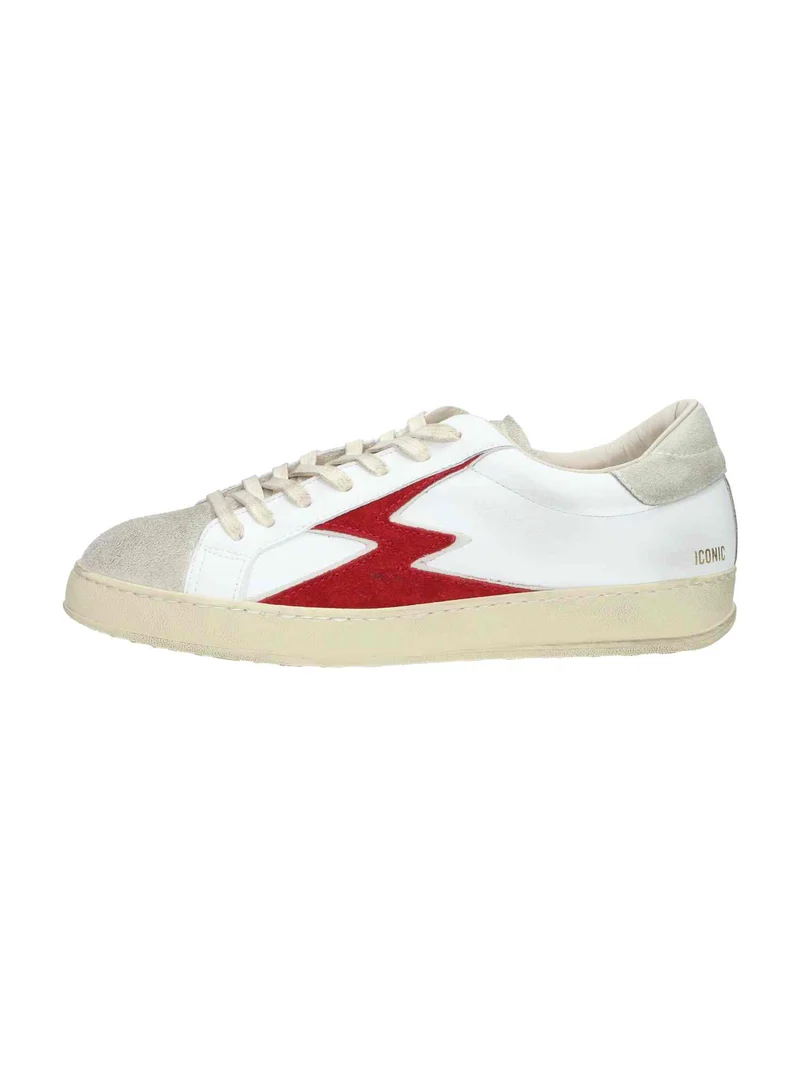 Iconic Dark Red White Iconic white blue