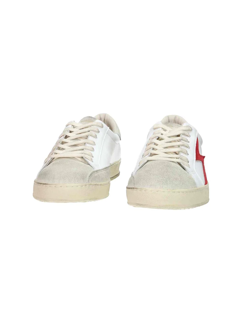 Iconic Dark Red White Iconic white blue