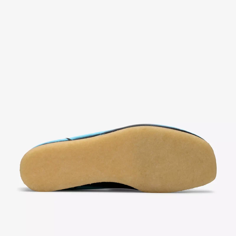 Mens Wallabee black brush off
