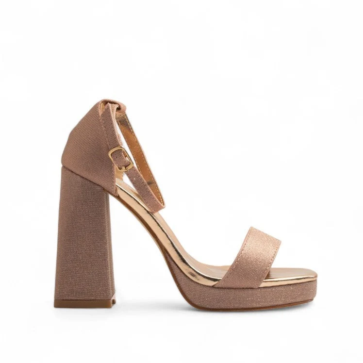 Europeon Union Women Rose Glitter Soiree #3293