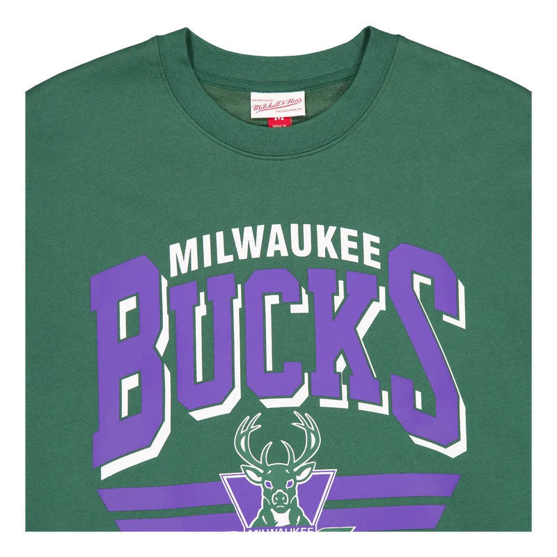 Bucks All Over Crew 3.0 Burgundy/green