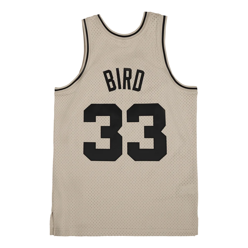 Celtics Khaki Swingman Jersey
