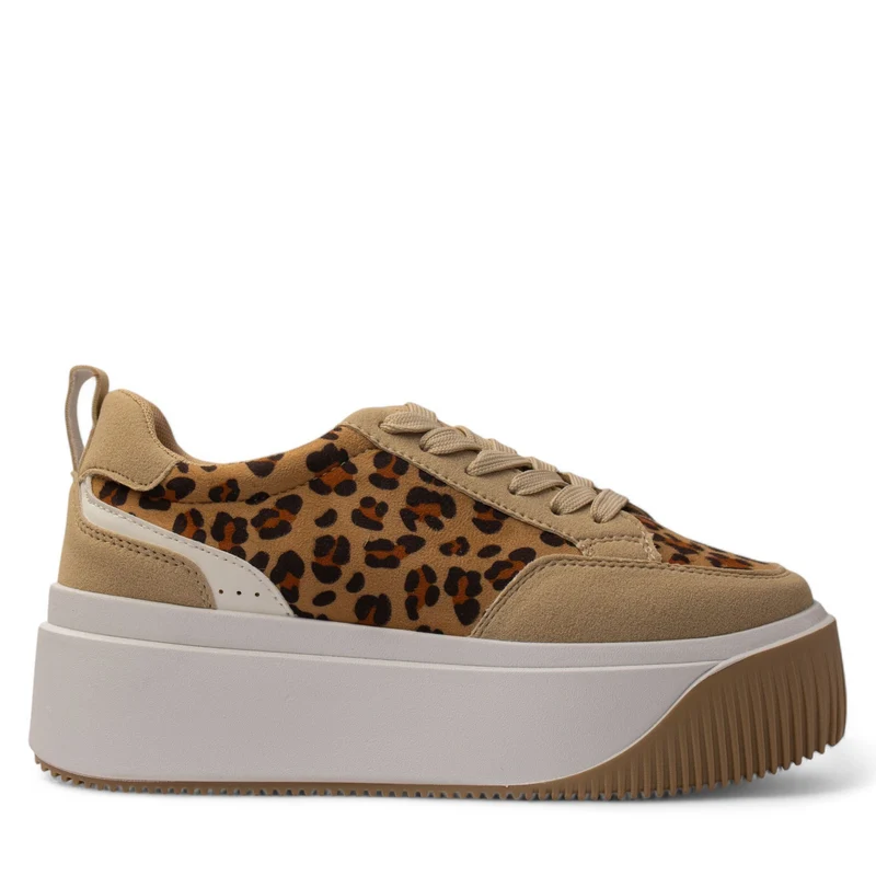 Europeon Union Women Leopard Chamois Shoe #4260