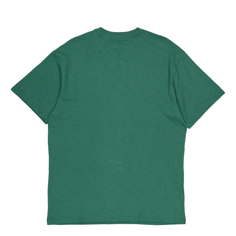 Bucks Legendary Slub S/s Tee Burgundy/green