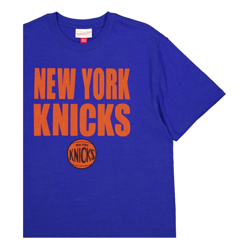 Knicks Legendary Slub S/s Tee Royal