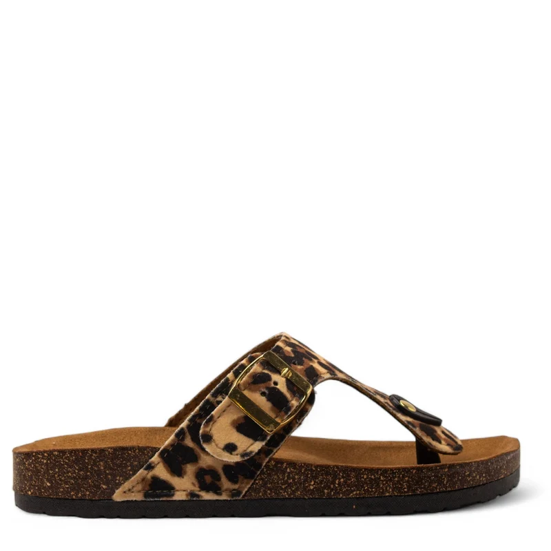 Women Havan Leather Slipper #3796