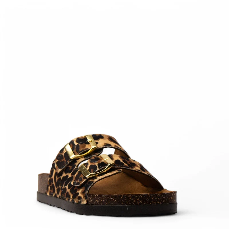 Women Havan Leather Slipper #3777