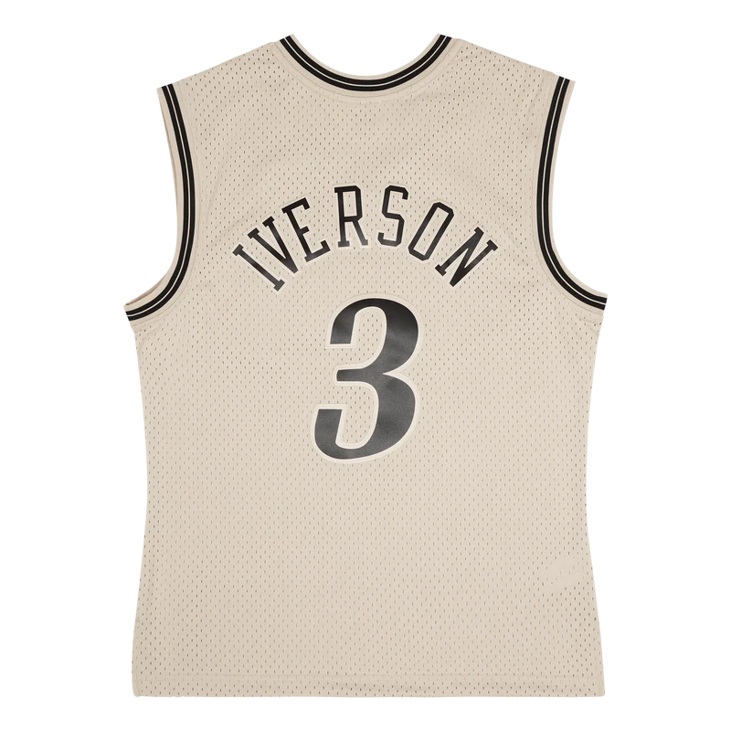 76ers Khaki Swingman Jersey