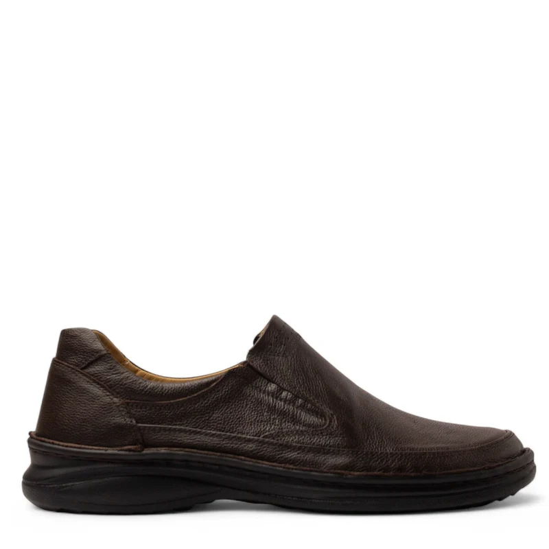 Men Brown Leather Shoe #4842