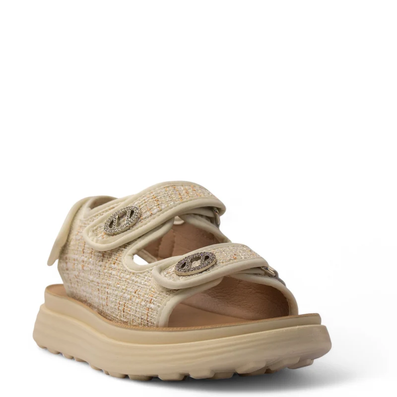 Europeon Union Women Beige Magdool Sandal #4243