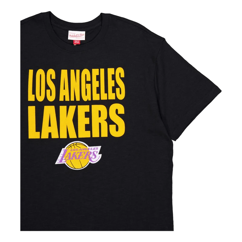 Lakers Legendary Slub S/s Tee Black