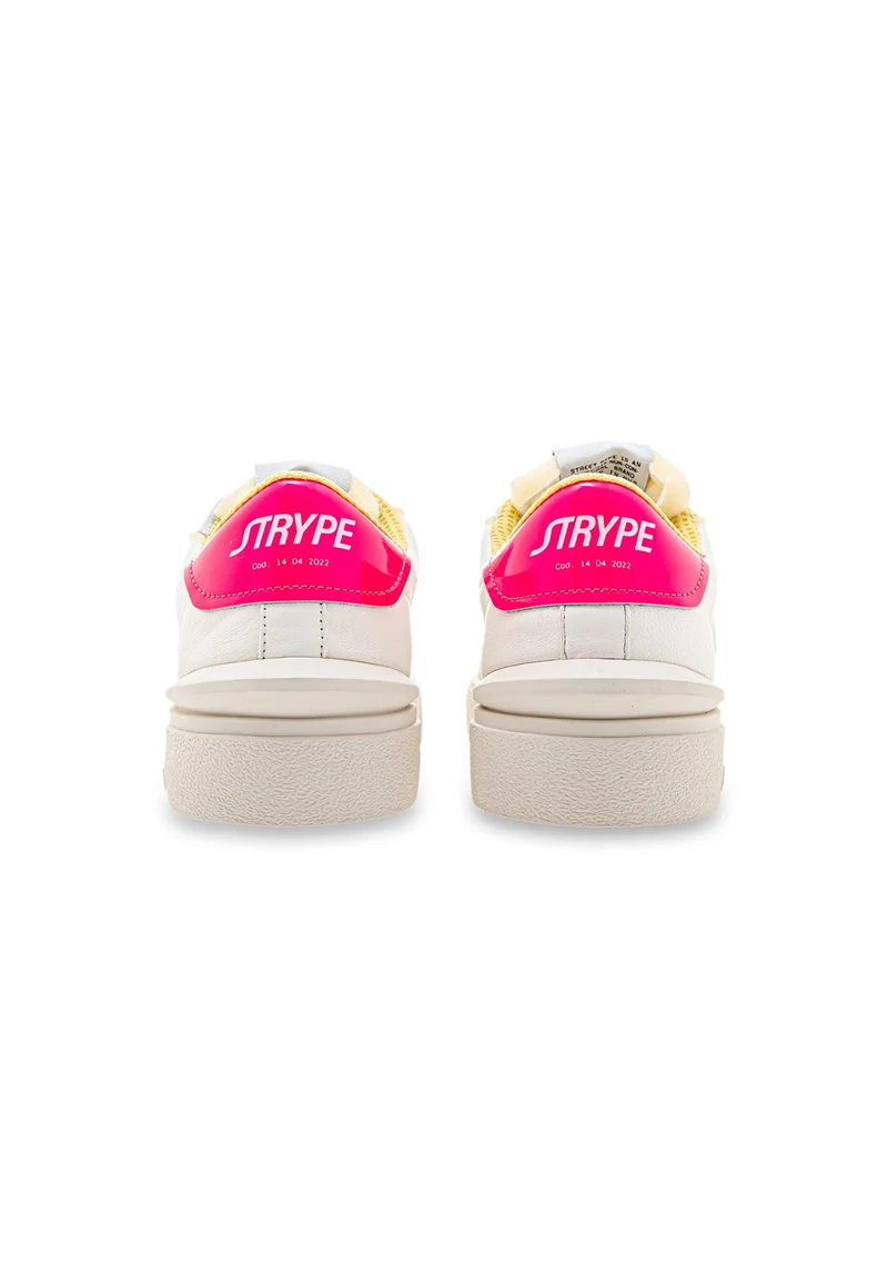 ST015-FX Sneaker Organic white/pink