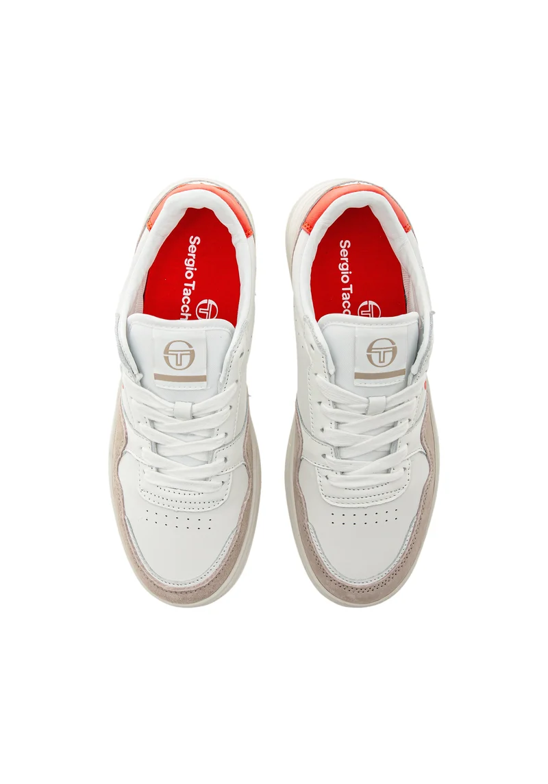 COURT CLASSIC MP white-tofu-ponciana red