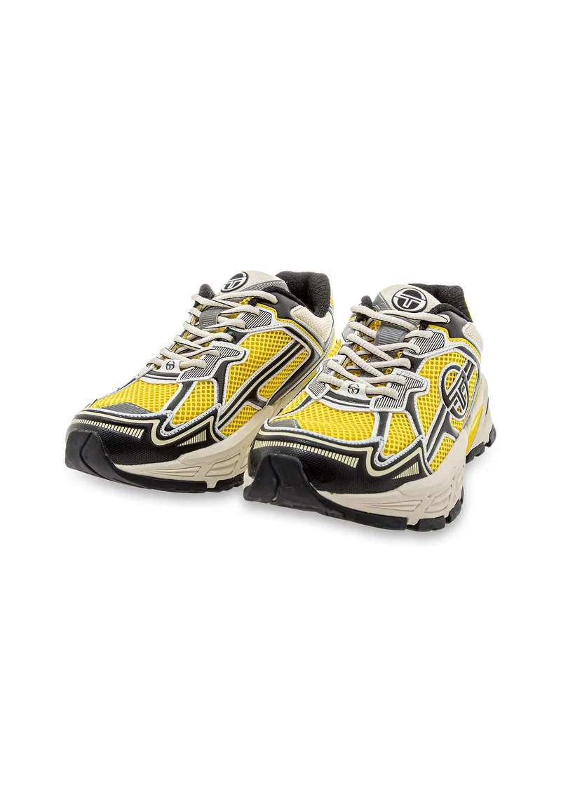 Y2K Runner safety yellow seedpearl raven