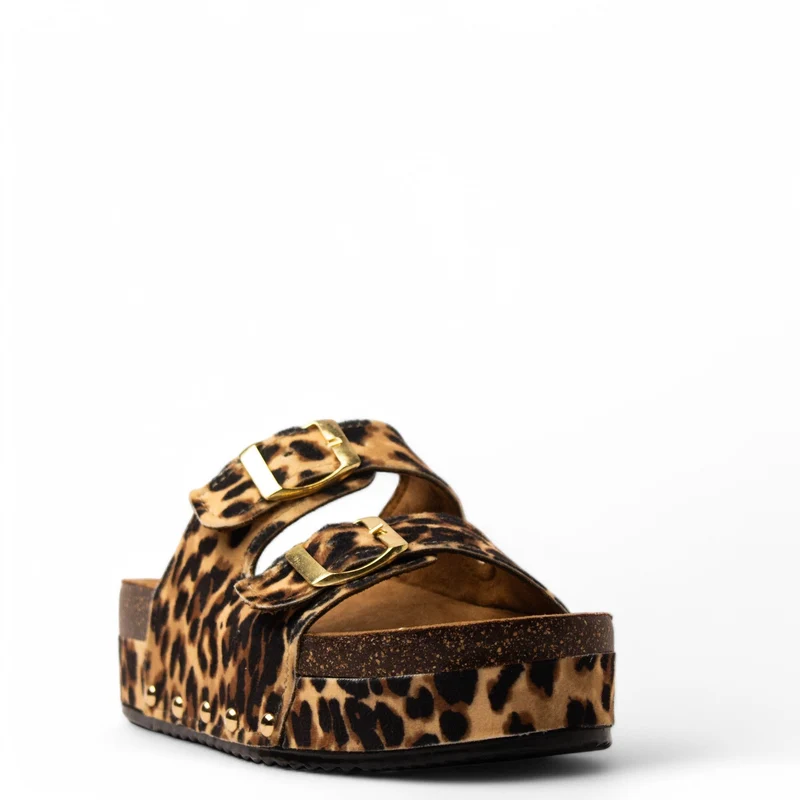 Women Havan Leather Slipper #3759
