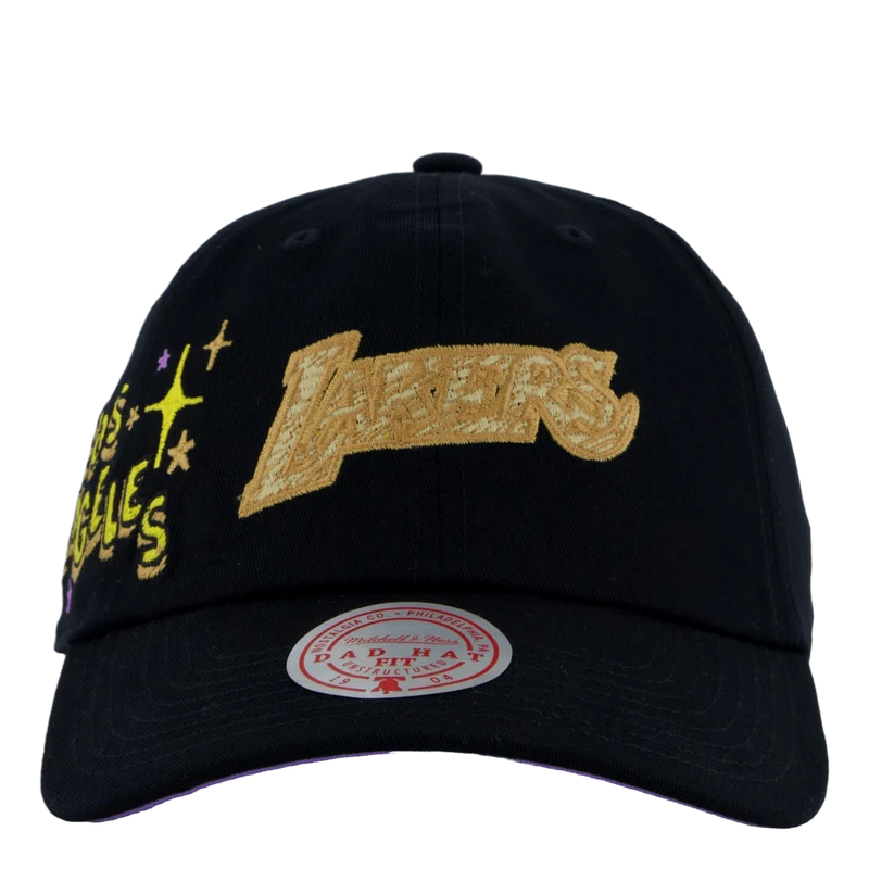 Lakers Sidewalk Sketch Strapback HWC