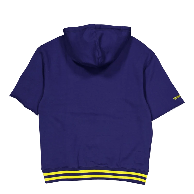Wolverines Pre-game Ss Fleece Navy