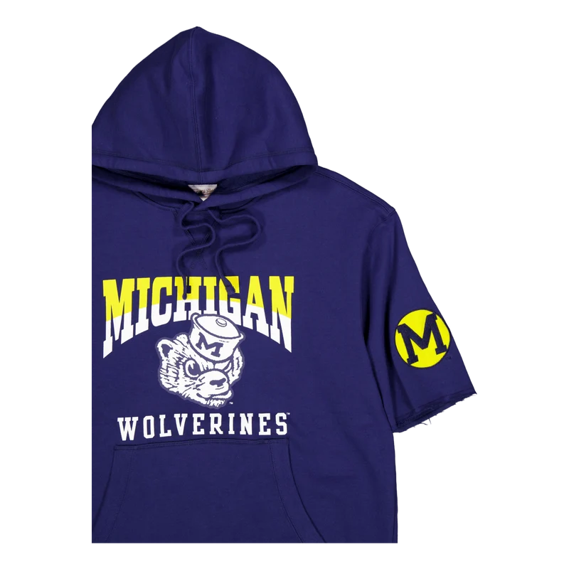 Wolverines Pre-game Ss Fleece Navy