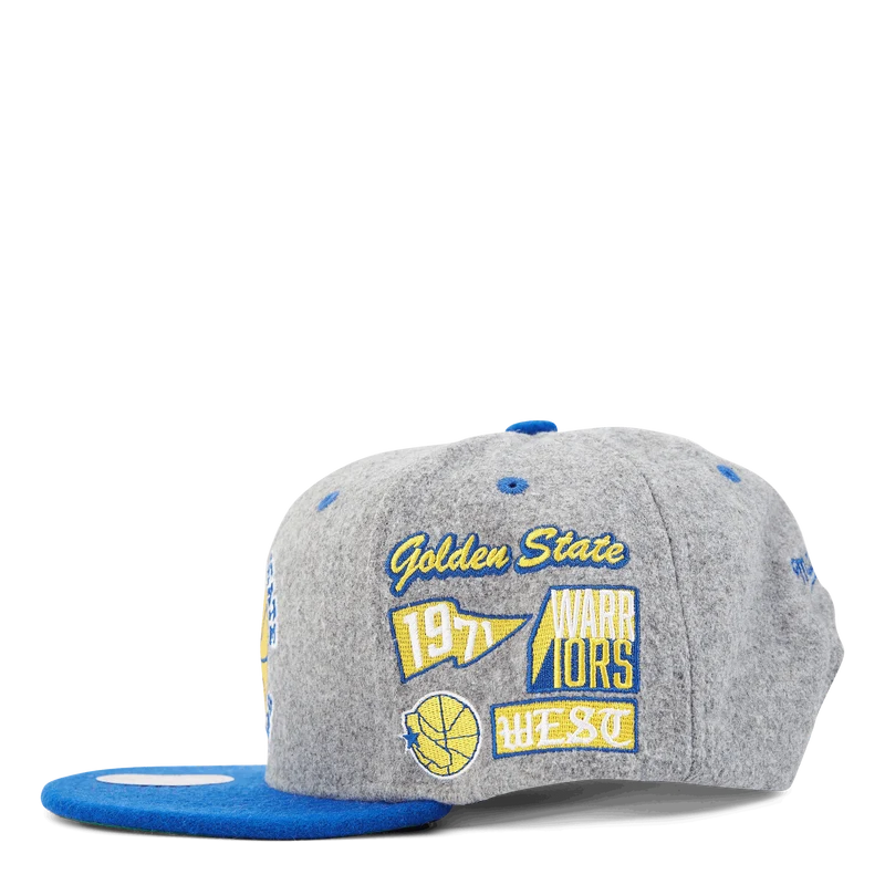 Warriors Melton Patch Snapback HWC