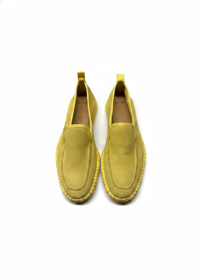 Myama Women Suede yellow suede
