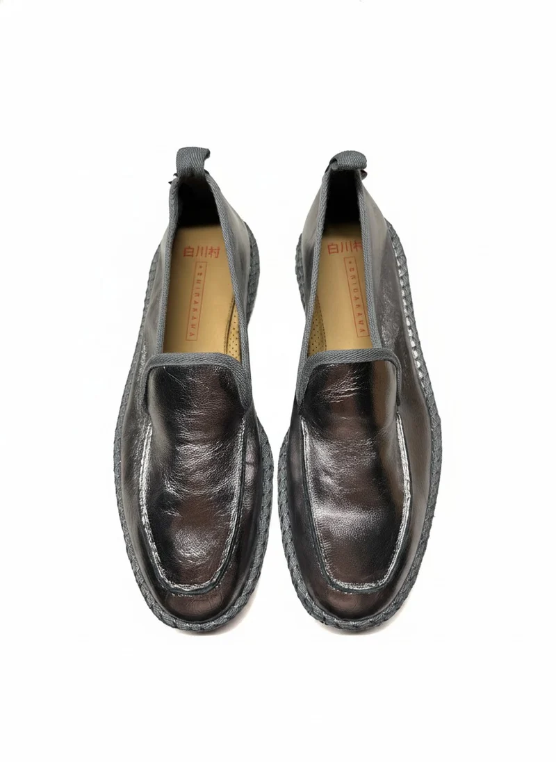 Myama Women Suede gun metal