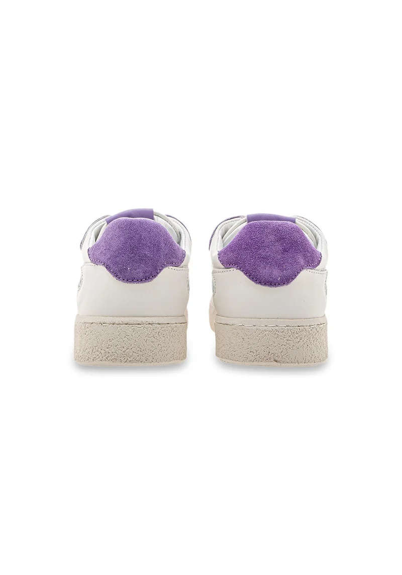 CPH264 leather mix white/purple