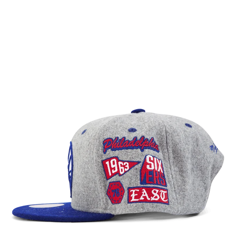 76ers Melton Patch Snapback HWC