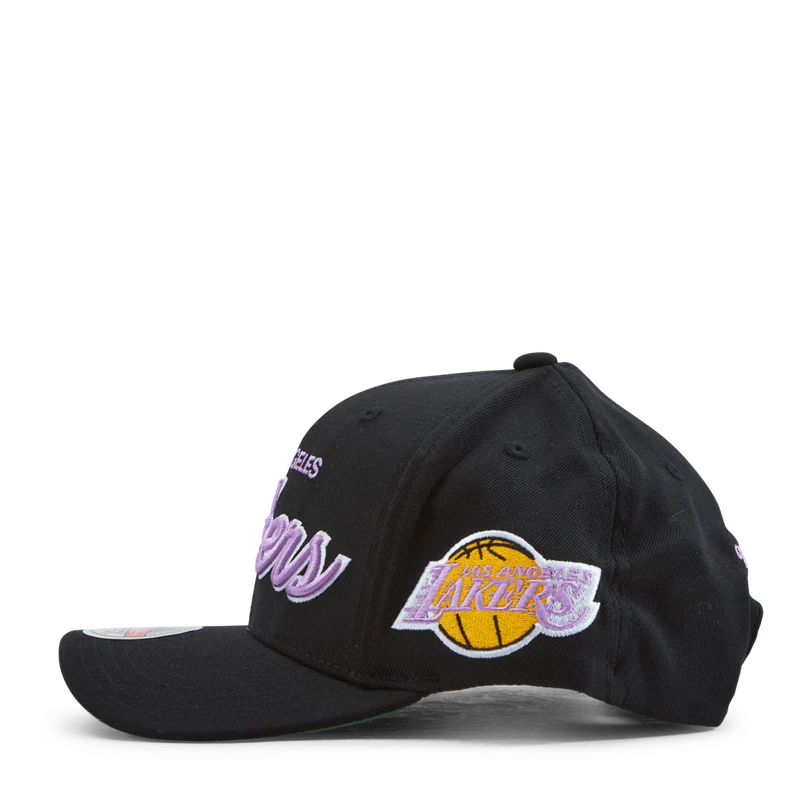 Lakers Foundation Script Stretch Snapback