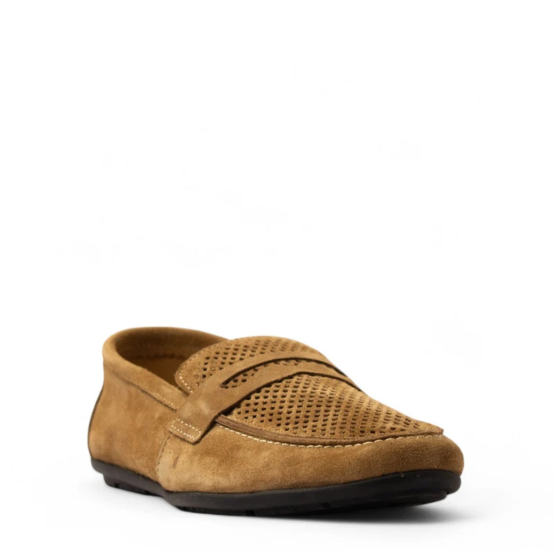 Men Beige Chamois Espadrilles #4806