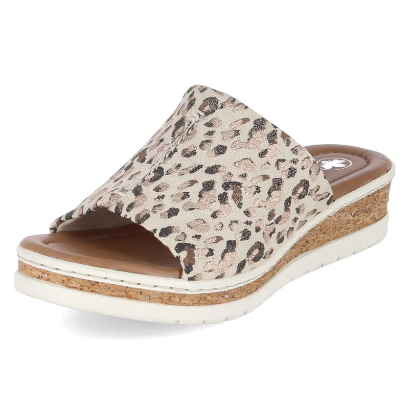 Pantoletten Beige