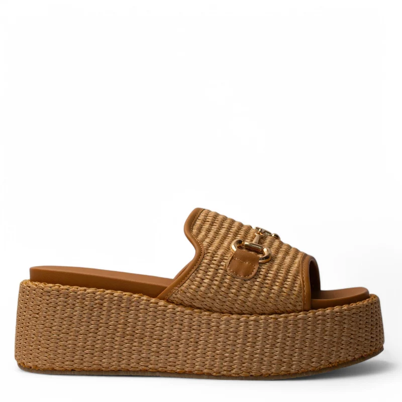 Europeon Union Women Camel Magdool Wedges #4194