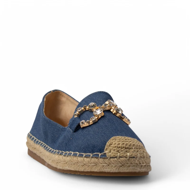 Europeon Union Women Light Blue Jeans Shoe #4183