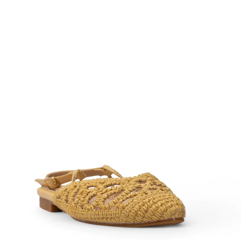 Europeon Union Women Beige Magdool Mules #3853