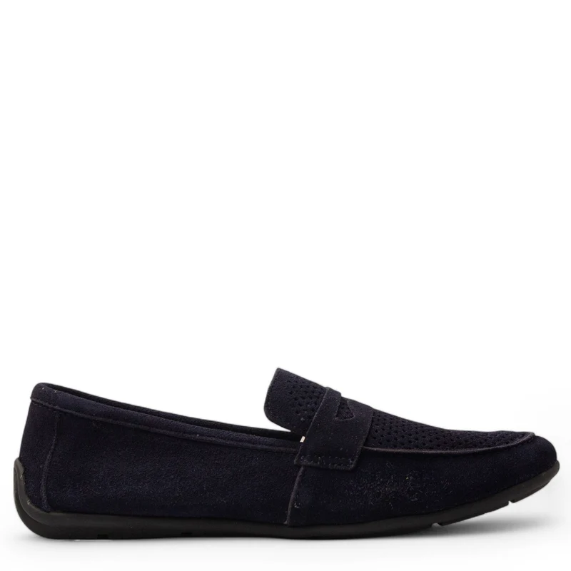 Men Navy Chamois Espadrilles #4805