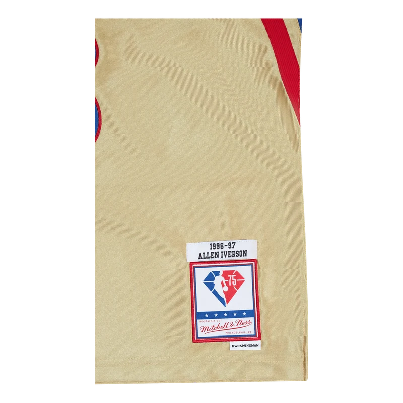 76ers Nba 75th Gold Swingman