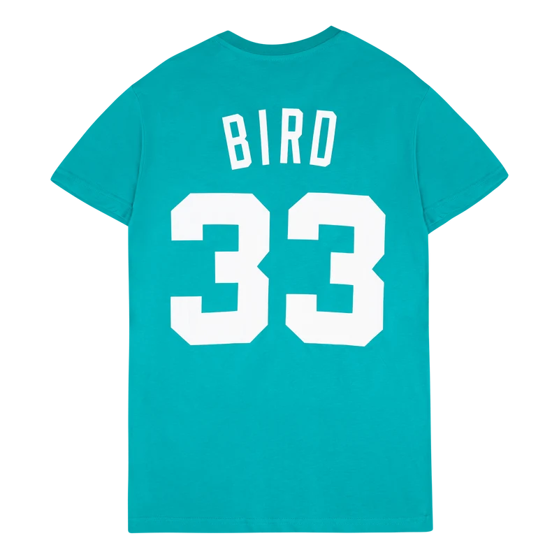 Name & Number Tee - Larry Bird