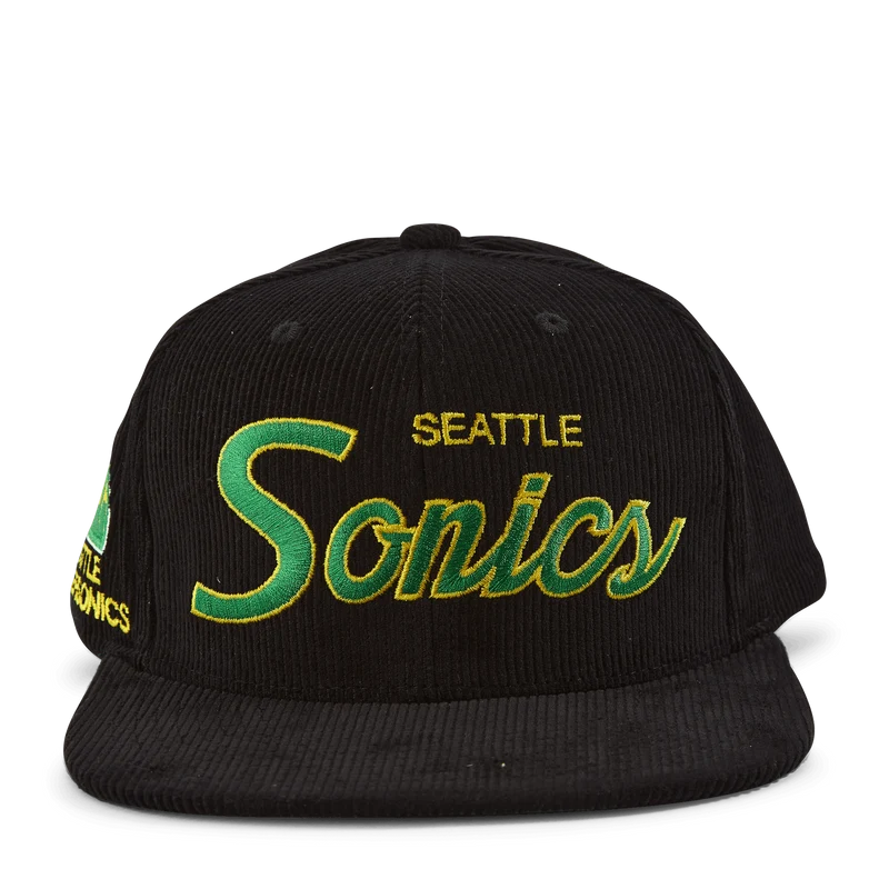 Cord Script Snapback HWC