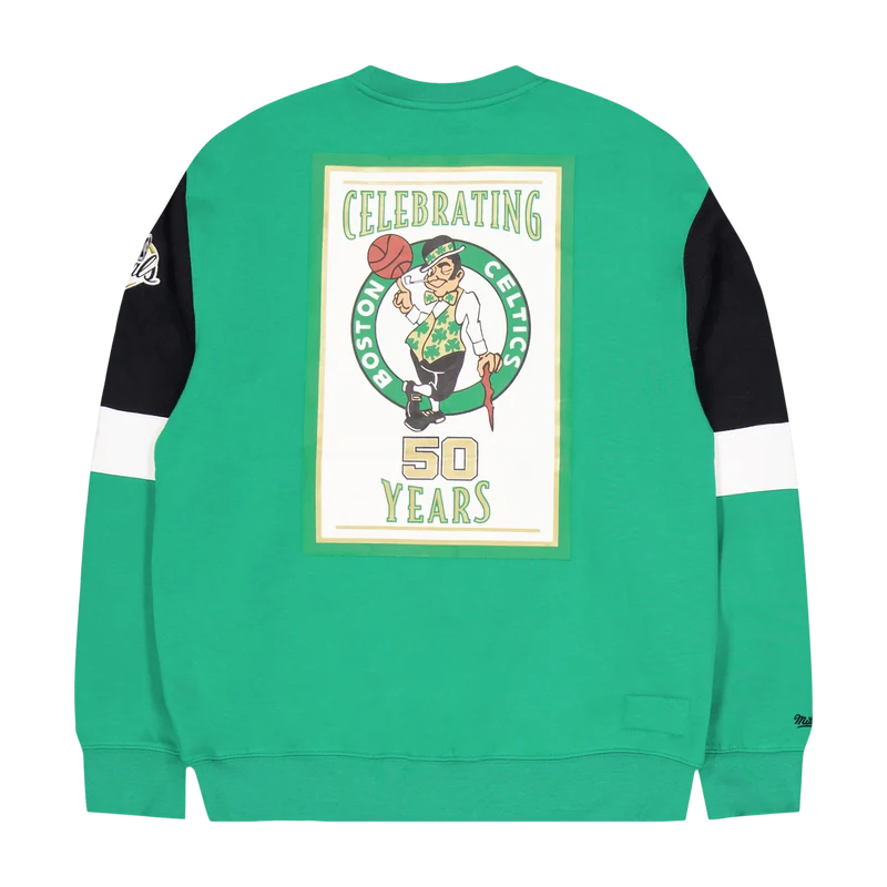 Celtics All Over Crew 3.0 Kelly Green