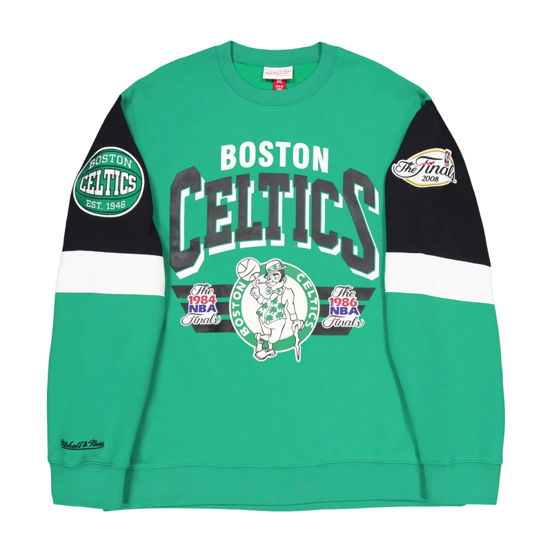Celtics All Over Crew 3.0 Kelly Green