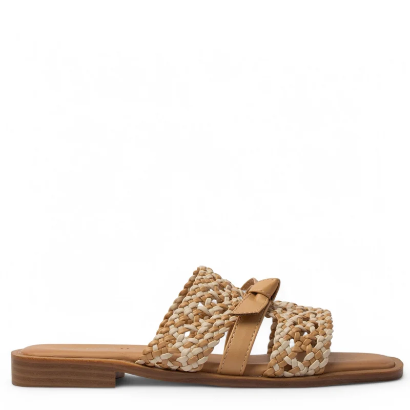 Europeon Union Women Beige Magdool Slipper #3892